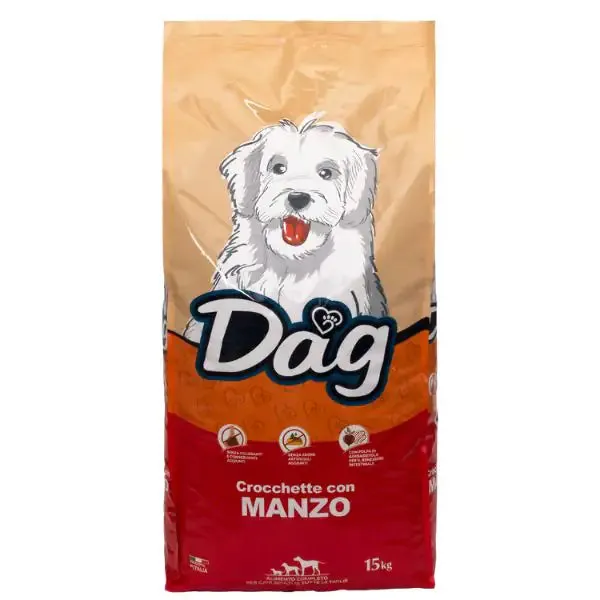Dag Dog Adult All Breeds Manzo 15 kg - Croccantini per cani - immagine 1