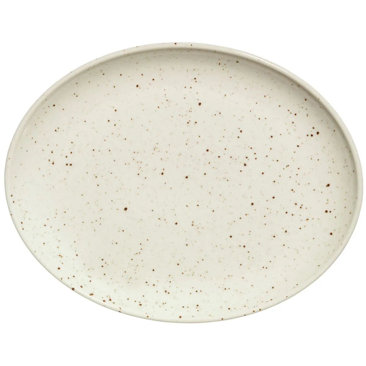 3x VEGA Piatto da portata Alessia; 28x22x2.7 cm (LxLxH); beige; ovale; 3 pz. / Pacco - immagine 1