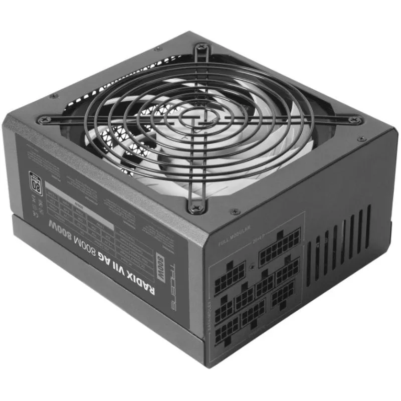 Tacens Radix VII AG 800M 800W 80 Plus Argento Modulare - immagine 1