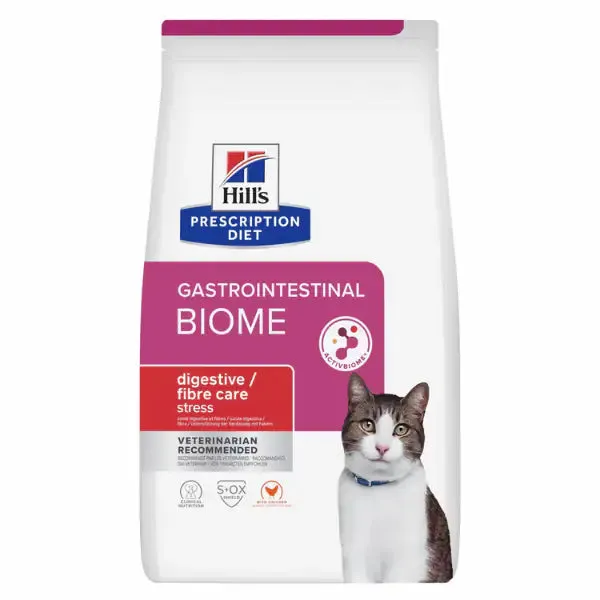 Hill's Prescription Diet Gastrointestinal Biome Stress Feline 3 kg - Dieta veterinaria per gatti - immagine 1