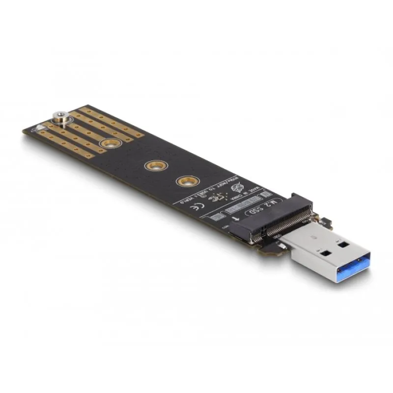 Convertitore Delock per M.2 NVMe PCIe o SATA con USB 3.2 - immagine 1