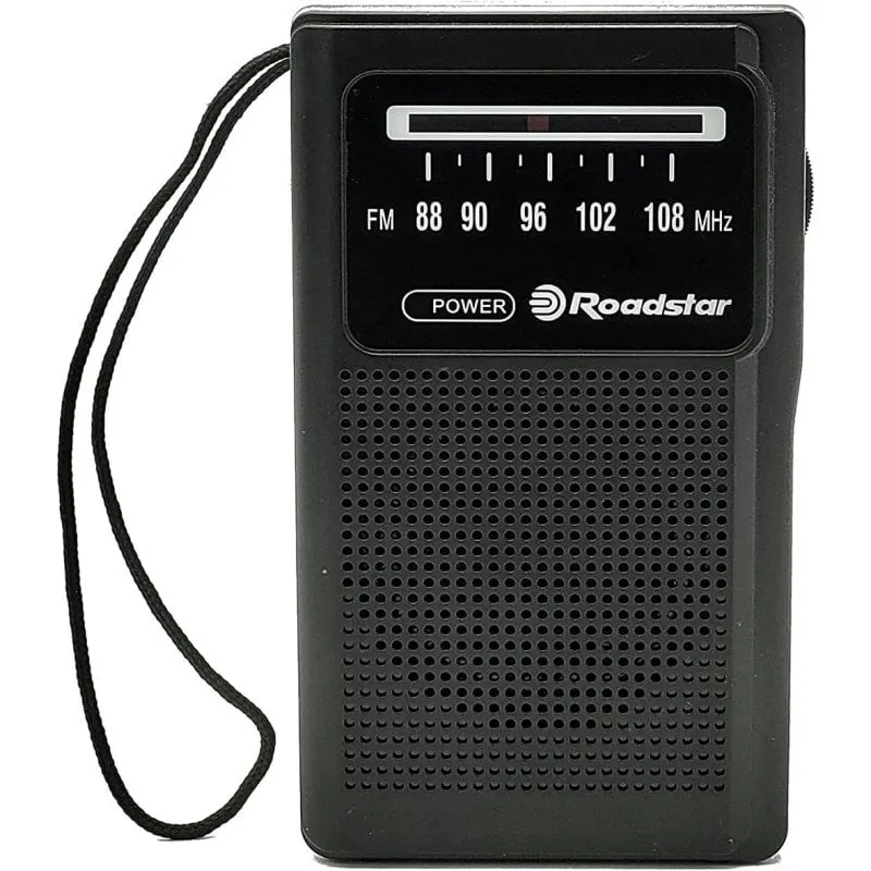 Radio portatile analogica nera Roadstar TRA-1230BK - immagine 1