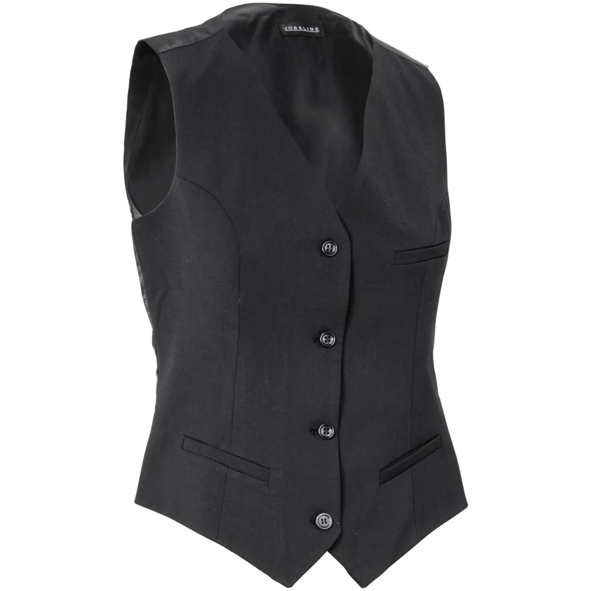 JOBELINE Gilet da cameriera Lagos; Taglia 46; nero - immagine 1