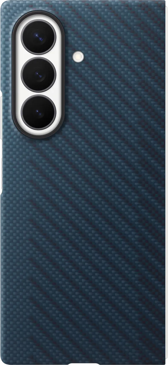Custodia per Samsung Galaxy Z Fold8 Ultra F976, Carbon Magnet Case, Blu Navy EF-KF976SNEGWW - immagine 1