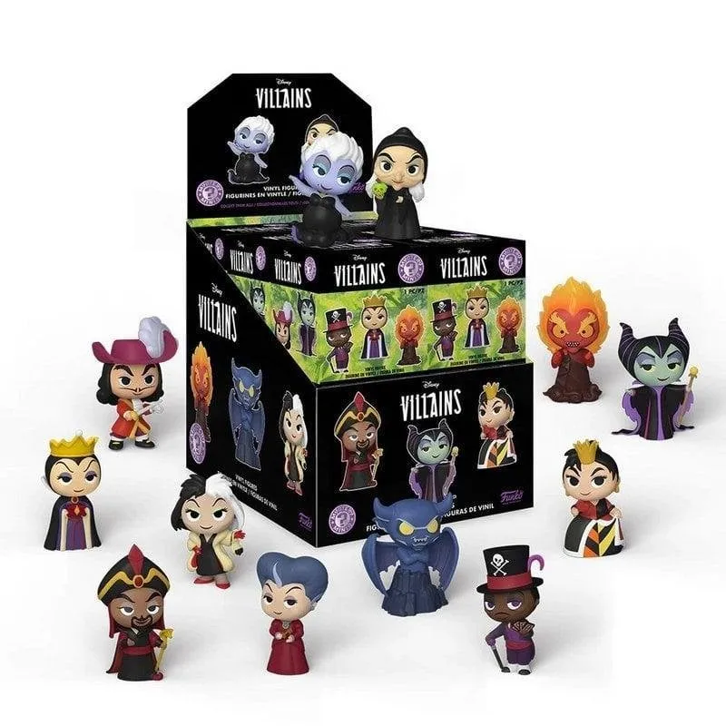Figurina Funko Pop Mistery Mini Disney Villains 1 Unità Sorpresa - immagine 1