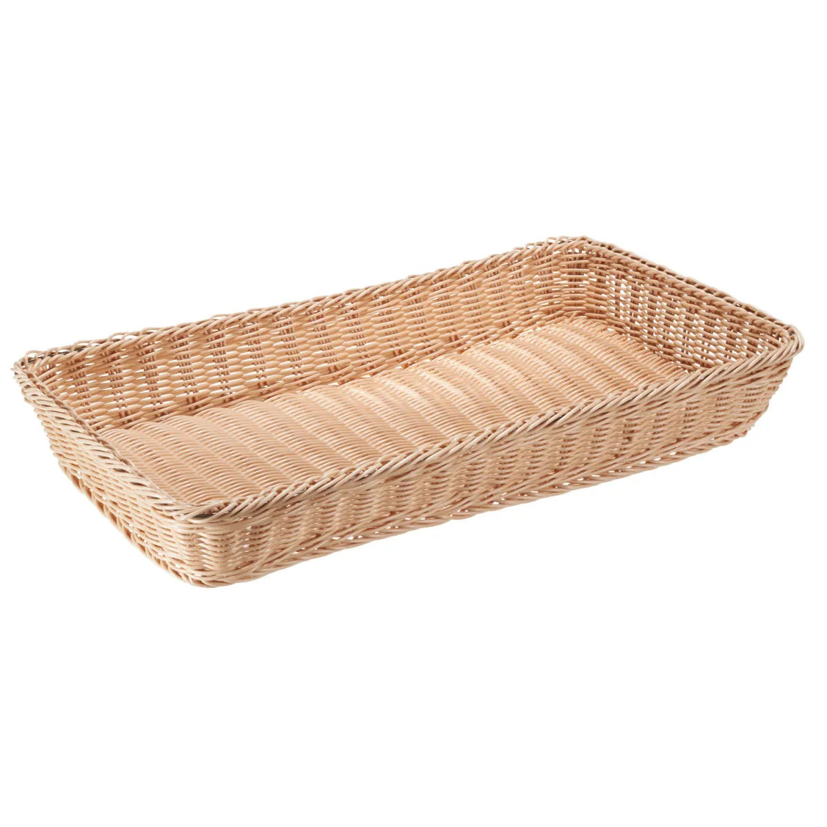 PULSIVA Cestino per il pane Patetico; GN 1/1, 53x32.5x6.5 cm (LxLxH); naturale; rettangolare - immagine 1