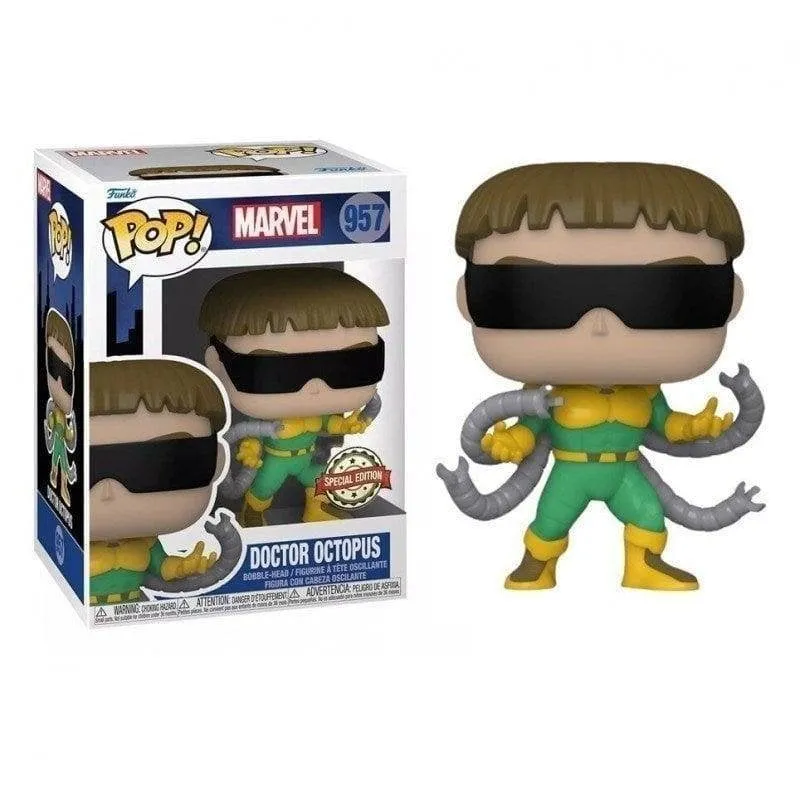 Figura Pop Funko Doctor Octopus Marvel Spiderman Edizione Speciale 9 cm vinile - immagine 1