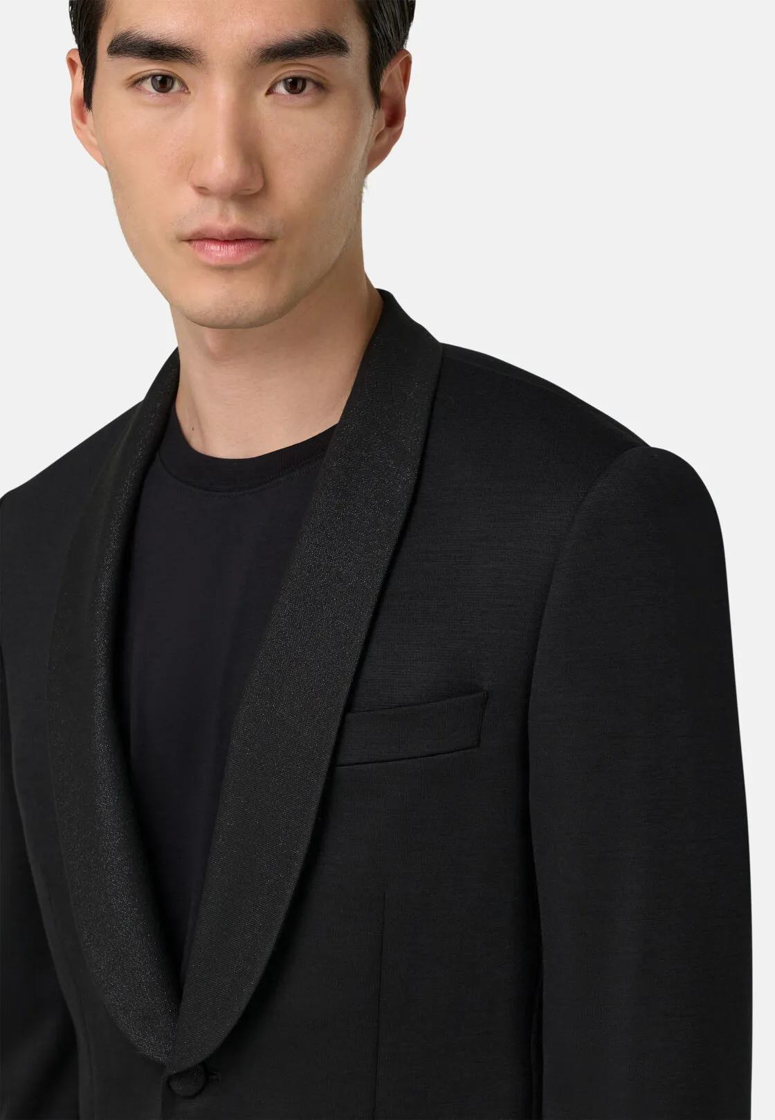 Boggi, Giacca In Pura Lana B Jersey, Uomo, Nero, Taglia: 46 - immagine 4