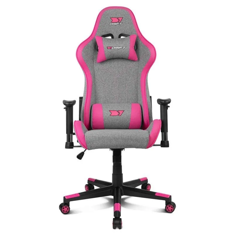 Sedia da gaming Drift DR90 Pro Grigia/Rosa - immagine 1