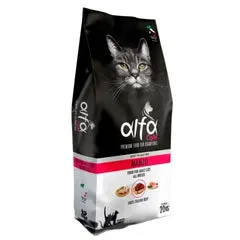 Alfa Premium Cat Adult Sterilised Manzo 20 kg - Croccantini per gatti - immagine 1