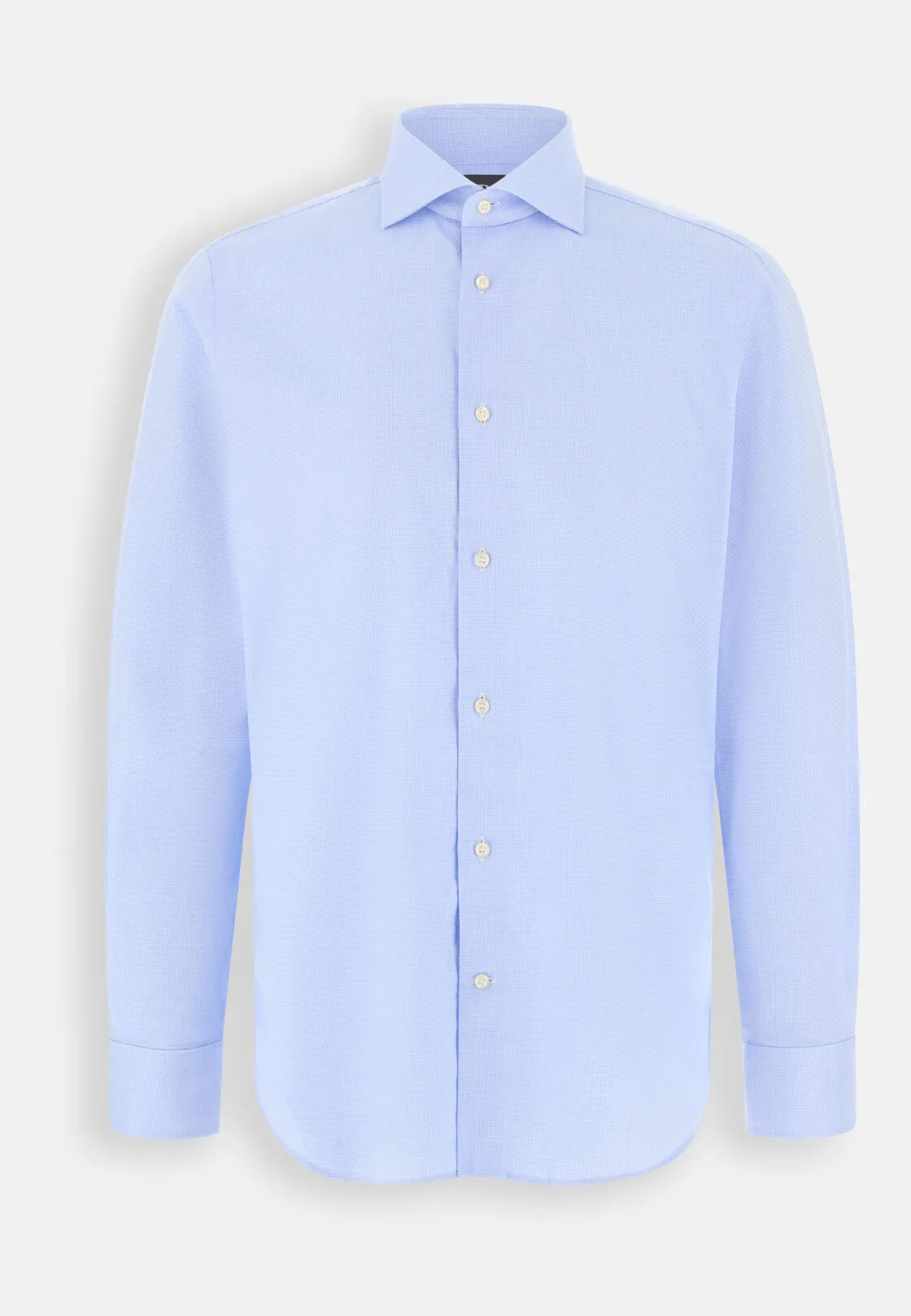 Boggi, Camicia In Cotone Regular Fit, Uomo, Azzurro, Taglia: 43 - immagine 6