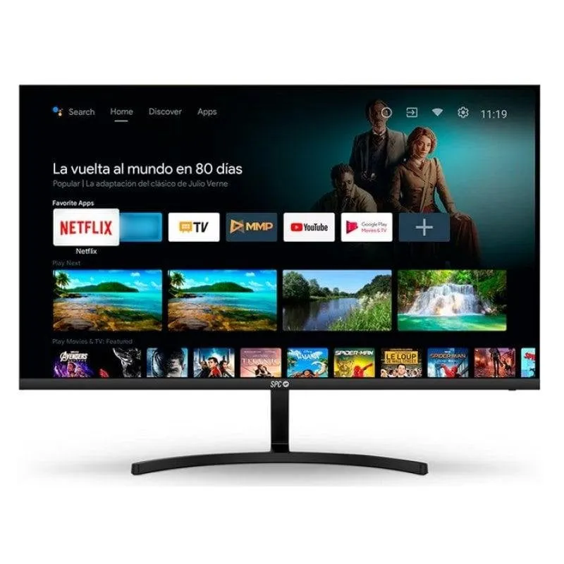 Monitor PC SPC Smart Monitor 23.8" FullHD 60Hz VA Android TV Altoparlanti - immagine 1
