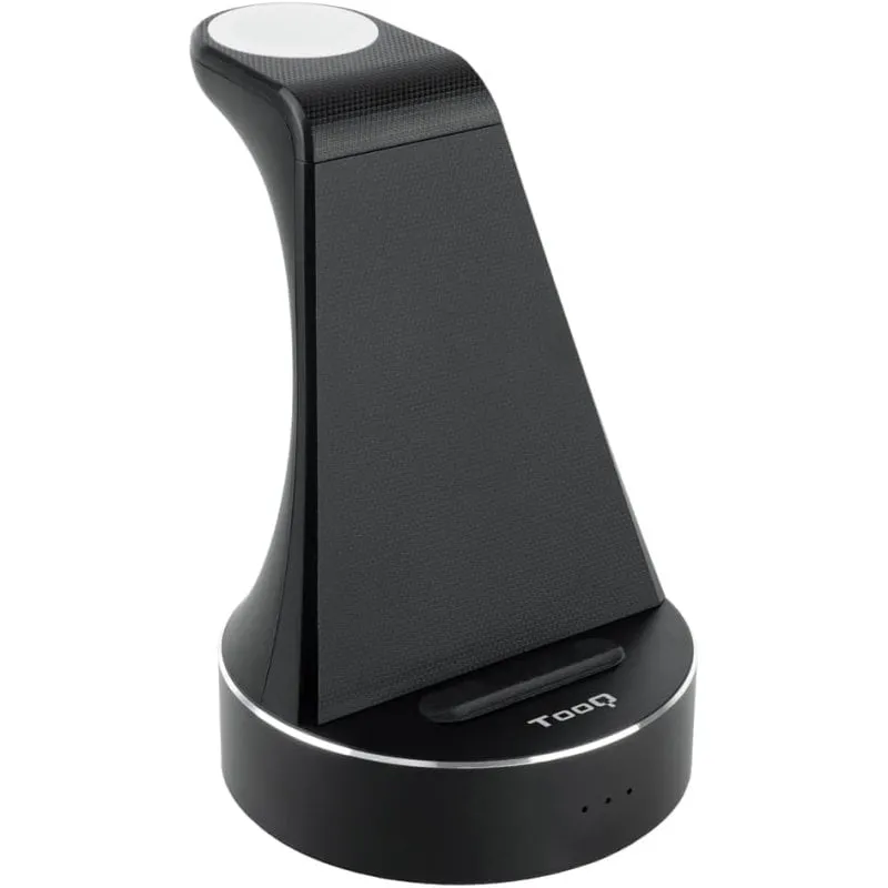 Base di ricarica wireless TooQ TQCD02W per Apple Watch/iPhone/Smartphone - immagine 1