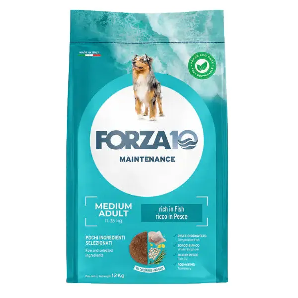 Forza10 Maintenance Medium Adult al Pesce 12 kg - Croccantini per cani - immagine 1