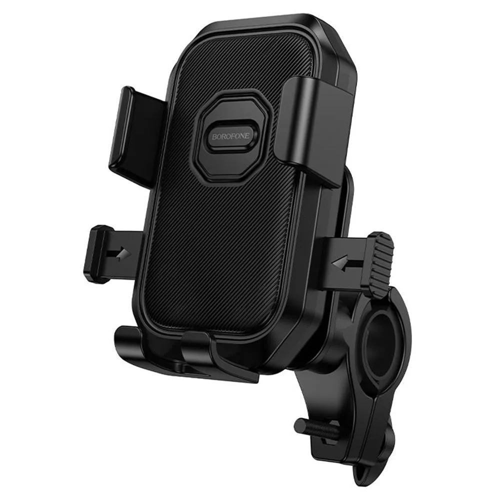 Supporto Bicicletta Motocicletta Borofone BH141 Camino, 6 pollici - 7 pollici, Nero - immagine 1