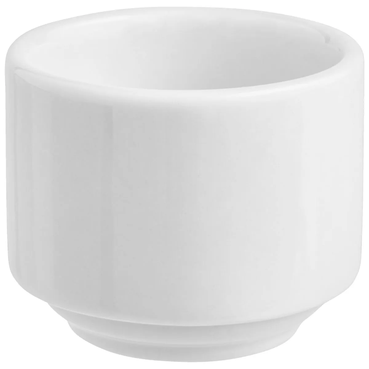 6x VEGA Portauovo Base alto; 4.7x3.9 cm (ØxH); bianco; rotonda; 6 pz. / Pacco - immagine 1