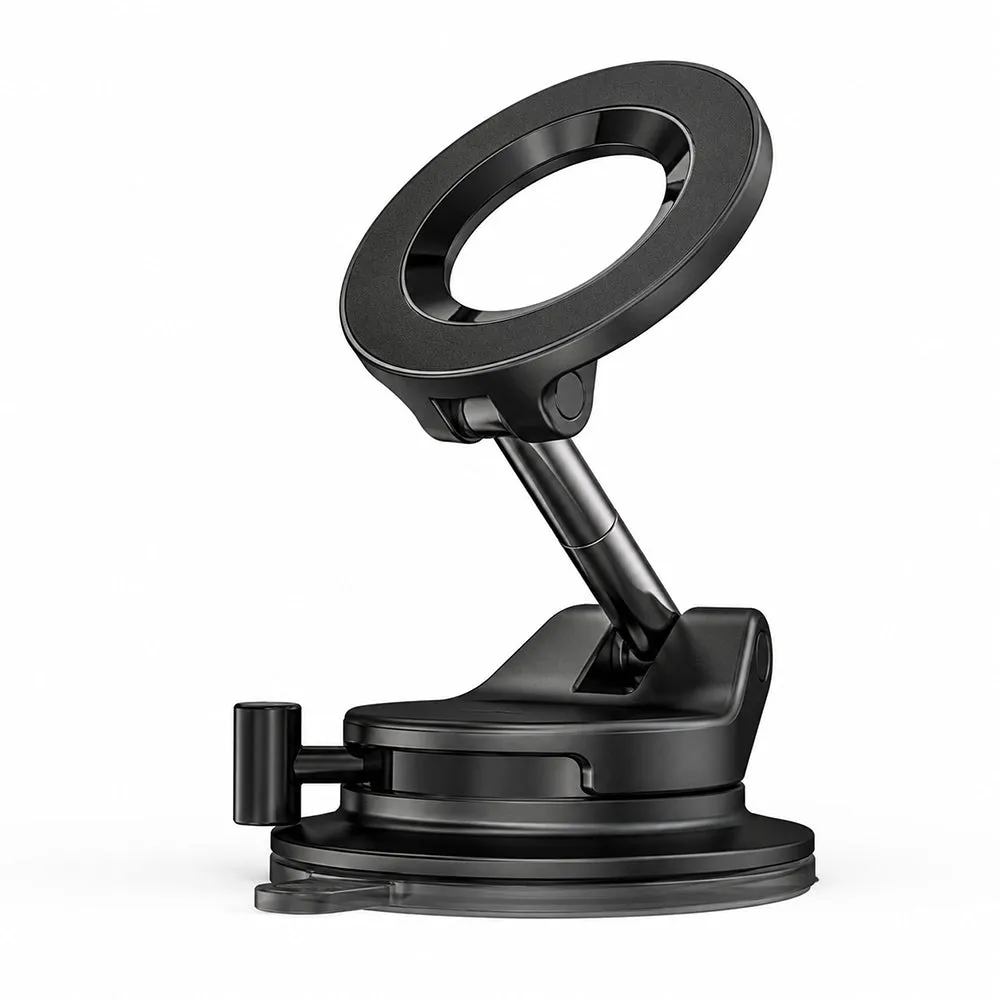 Supporto Auto Magnetico Lisen A608, 4 pollici - 7 pollici, Nero - immagine 1