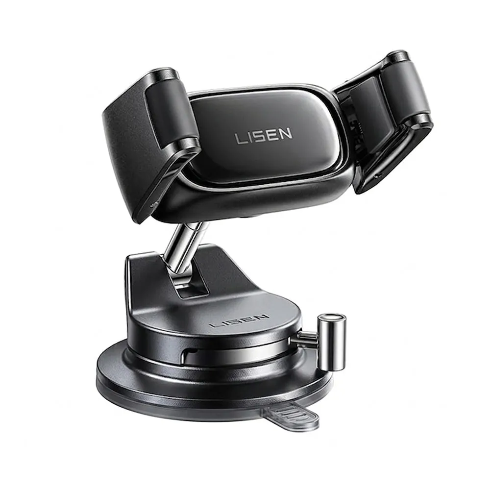 Supporto Auto Lisen A609, 4 pollici - 7 pollici, Nero YL0225120003 - immagine 1