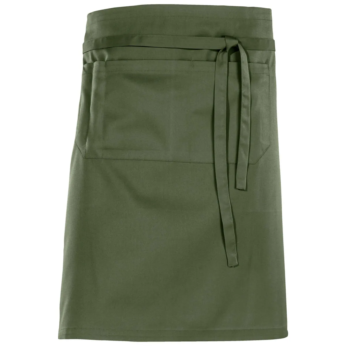 JOBELINE Grembiule da cameriere Nando 60x100 cm (LxL); 60x100 cm (LxL); verde oliva - immagine 1