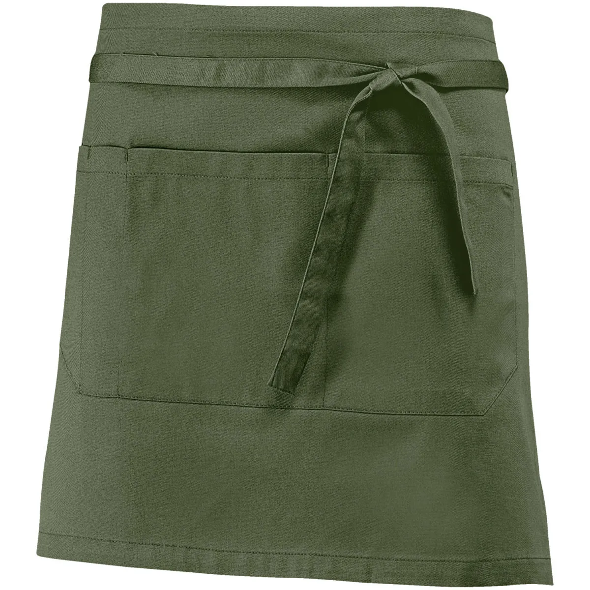 JOBELINE Grembiule da cameriere Nando 45x100 cm (LxL); 45x100 cm (LxL); verde oliva - immagine 1