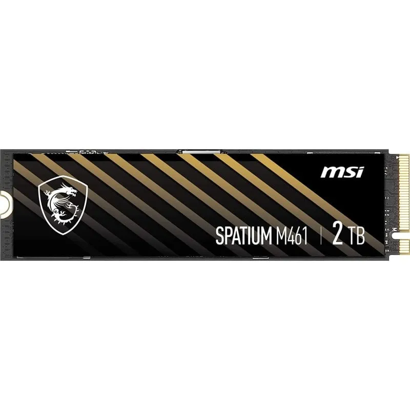 MSI SPATIUM M461 SSD 2TB NVMe M.2 Gen4x4 - immagine 1