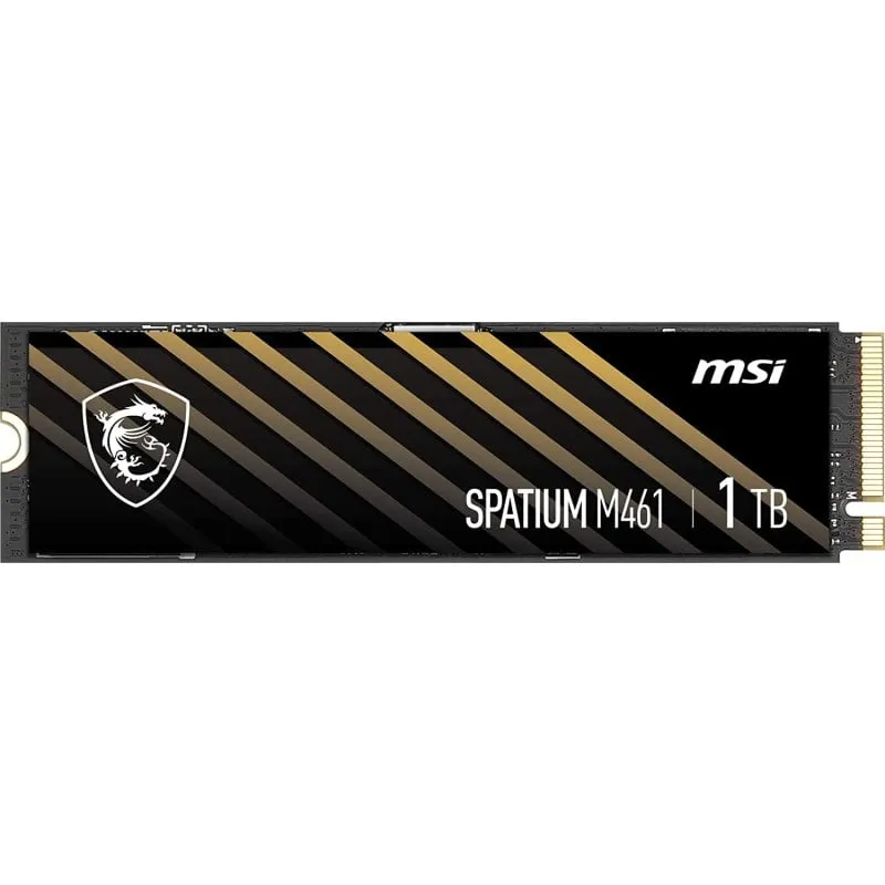 MSI SPATIUM M461 SSD 1TB NVMe M.2 Gen4x4 - immagine 1