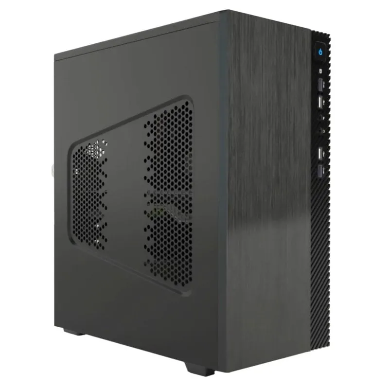 itek SMALLCOM-B Mini Tower Nero - immagine 1