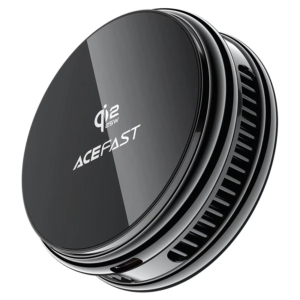 Caricatore Wireless da Rete Acefast E47 2in1, 25W, Nero - immagine 1