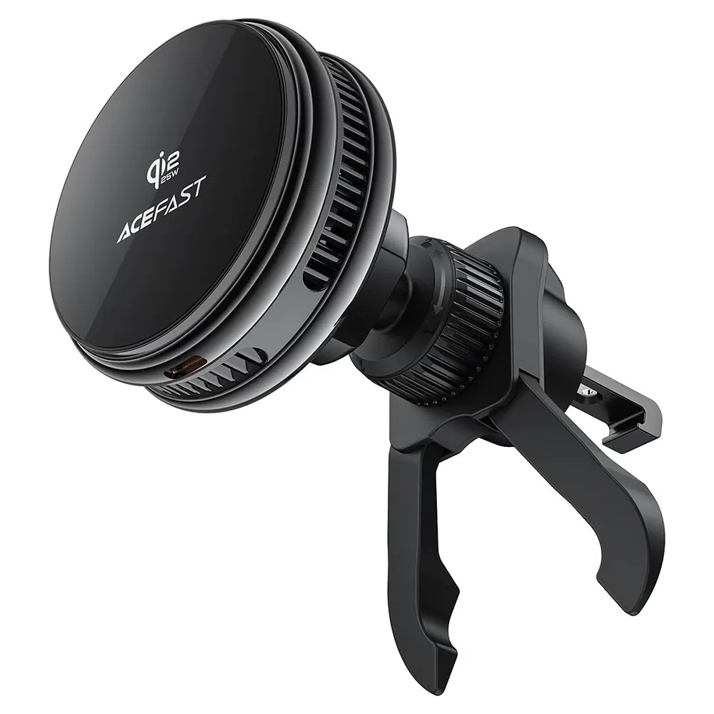 Caricatore Auto Wireless Acefast D66, 25W, Nero - immagine 1