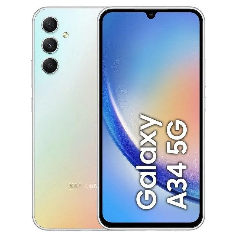 Samsung Galaxy A34 5G 6GB 128GB 6.6" Argento - immagine 1