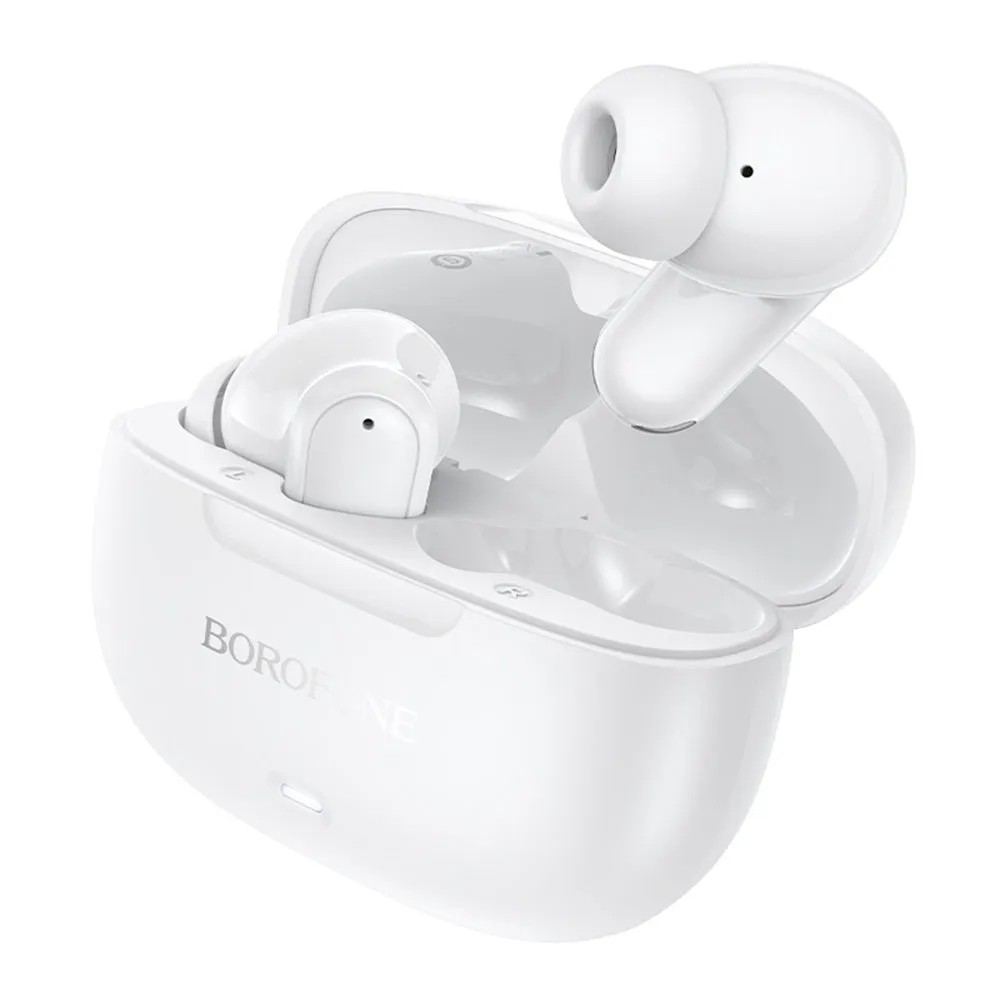 Auricolari Bluetooth Borofone BW96 Mellow, TWS, Bianco - immagine 1