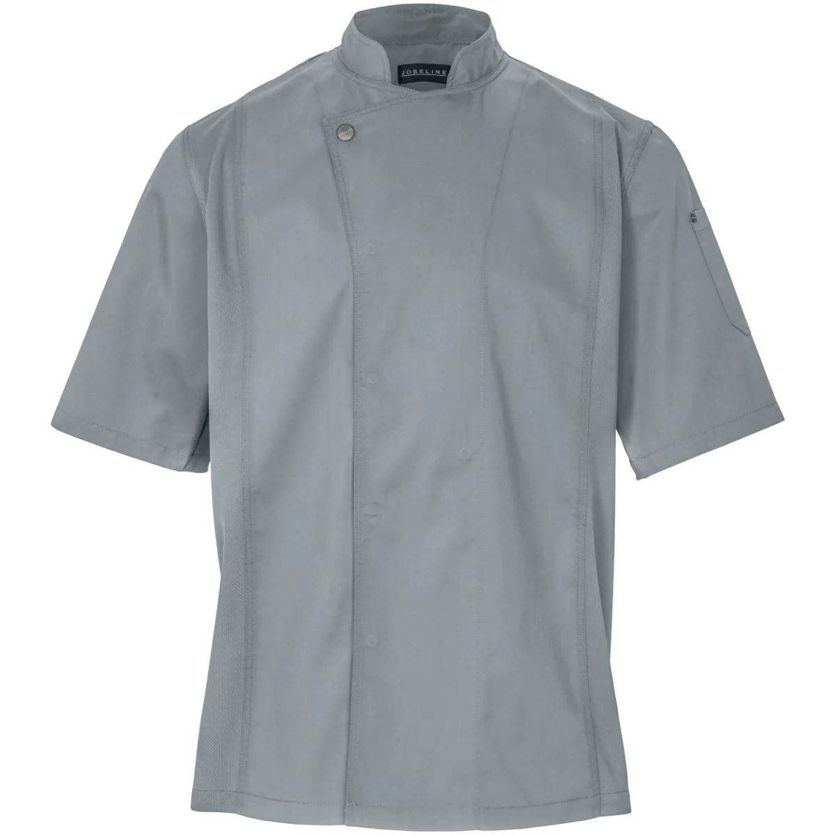 JOBELINE Giacca da cuoco Carter maniche corte; Taglia 54; grigio - immagine 1