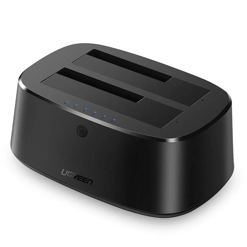 Docking Station UGREEN CM198 (50857) per HDD / SSD SATA 2.5 pollici / 3.5 pollici, Nero - immagine 1