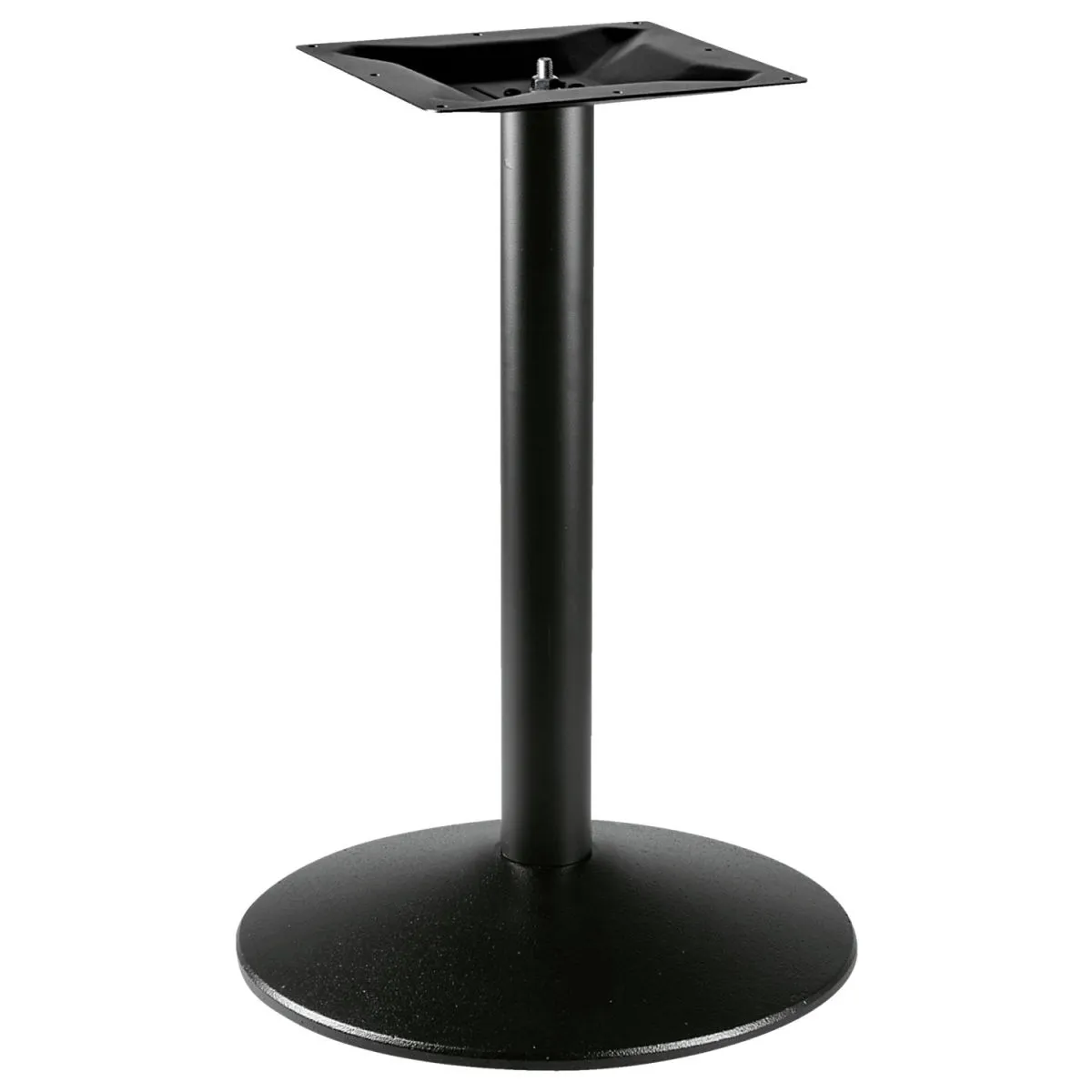 PULSIVA Base per tavolo Rondo in ghisa; 55x72 cm (ØxH); nero; rotonda - immagine 1