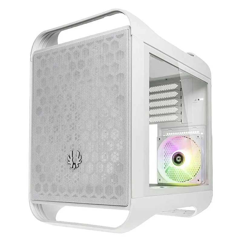 BitFenix Prodigy M 2022 ARGB Vetro temperato USB-C Bianco - immagine 1