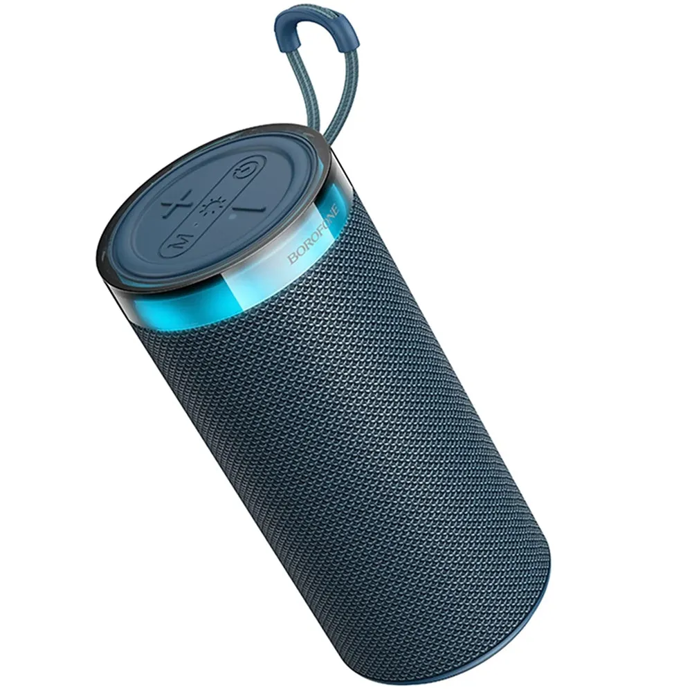 Altoparlante Portatile Bluetooth Borofone BR105 Loud, 10W, TWS, RGB, Blu Marino - immagine 1