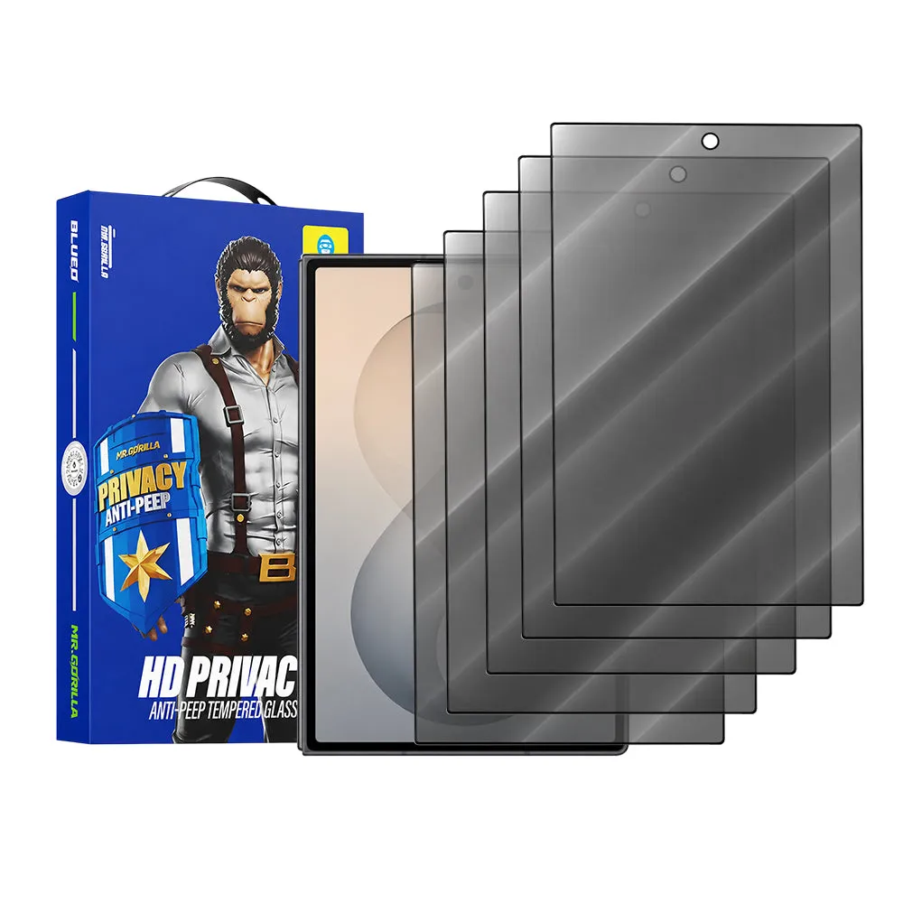 Pellicola protettiva per schermo esterno Privacy Blueo Anti-Peep per Samsung Galaxy Z Fold8 F971, vetro temperato, adesivo completo, set da 5 pezzi - immagine 1