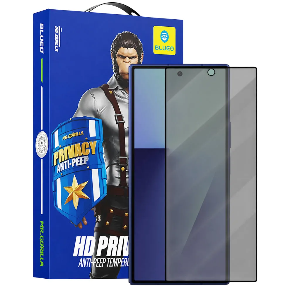 Pellicola Protettiva Schermo Esterno Privacy Blueo Anti-Peep per Samsung Galaxy Z Fold8 Ultra F976 / Z Fold7 F966, Vetro Temperato, Colla Completa - immagine 1