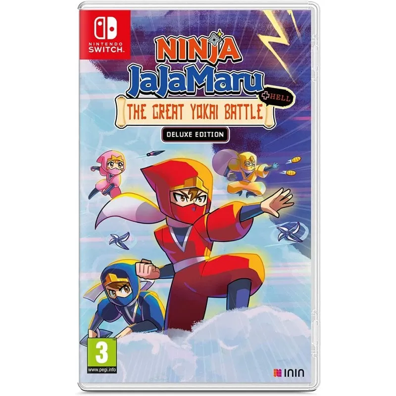 Ninja JaJaMaru: La Grande Battaglia Yokai + Inferno Edizione Deluxe Nintendo Switch - immagine 1