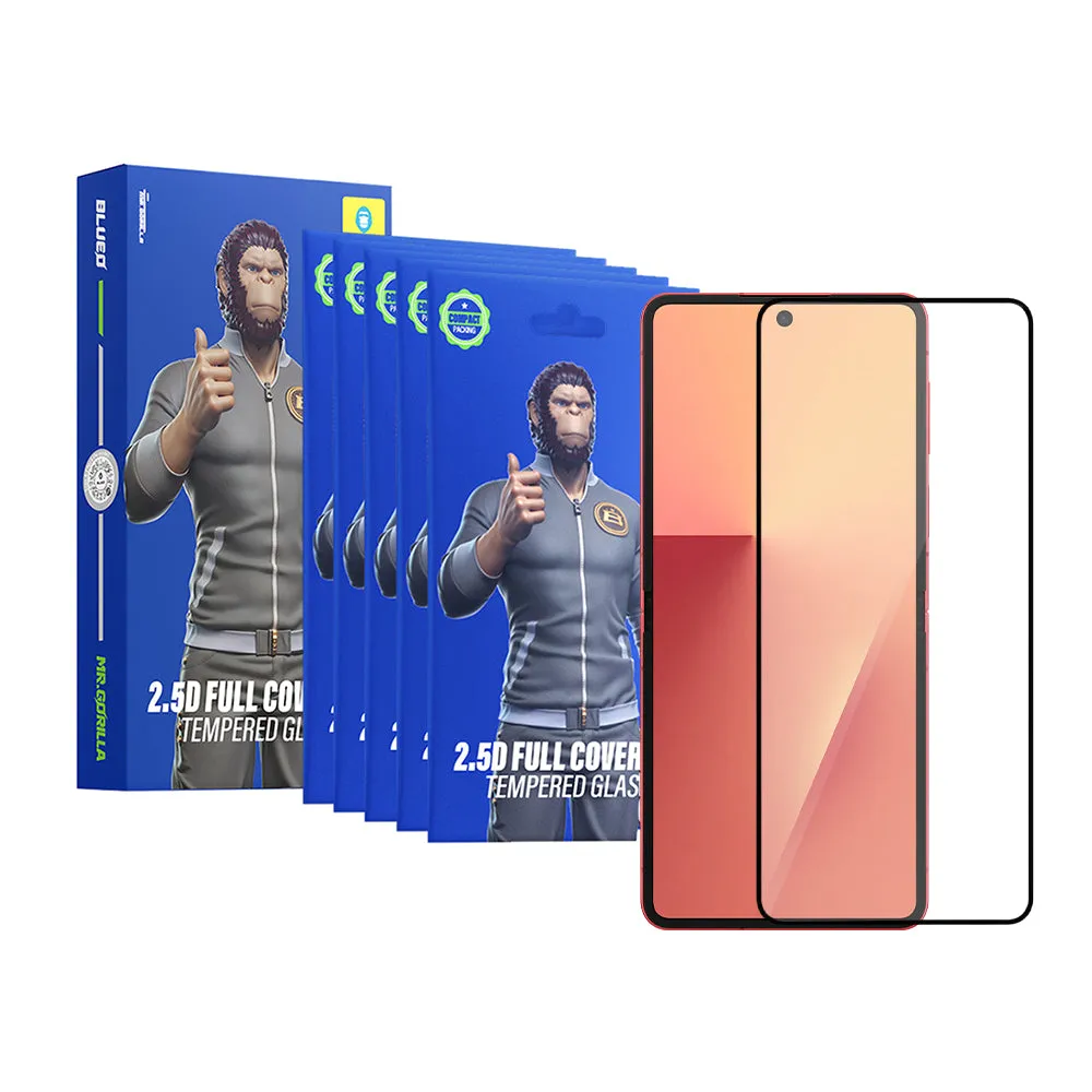 Pellicola protettiva per schermo esterno Blueo HD per Samsung Galaxy Z Flip8 F776 / Z Flip7 F766, vetro temperato, Full Glue, 2.5D, set da 5 pezzi, nero - immagine 1