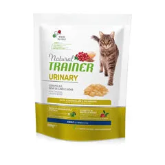 Natural Trainer Cat Urinary Adult con Pollo fresco 300 gr - Croccantini per gatti - immagine 1