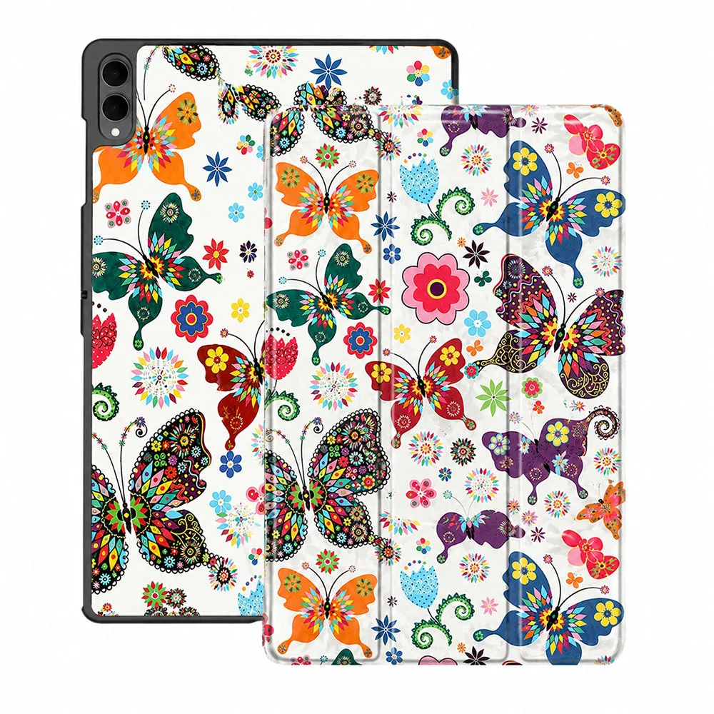 Custodia per Samsung Galaxy Tab S12 Ultra / Tab S11 Ultra, Techsuit, FoldPro Butterfly, Multicolore - immagine 1