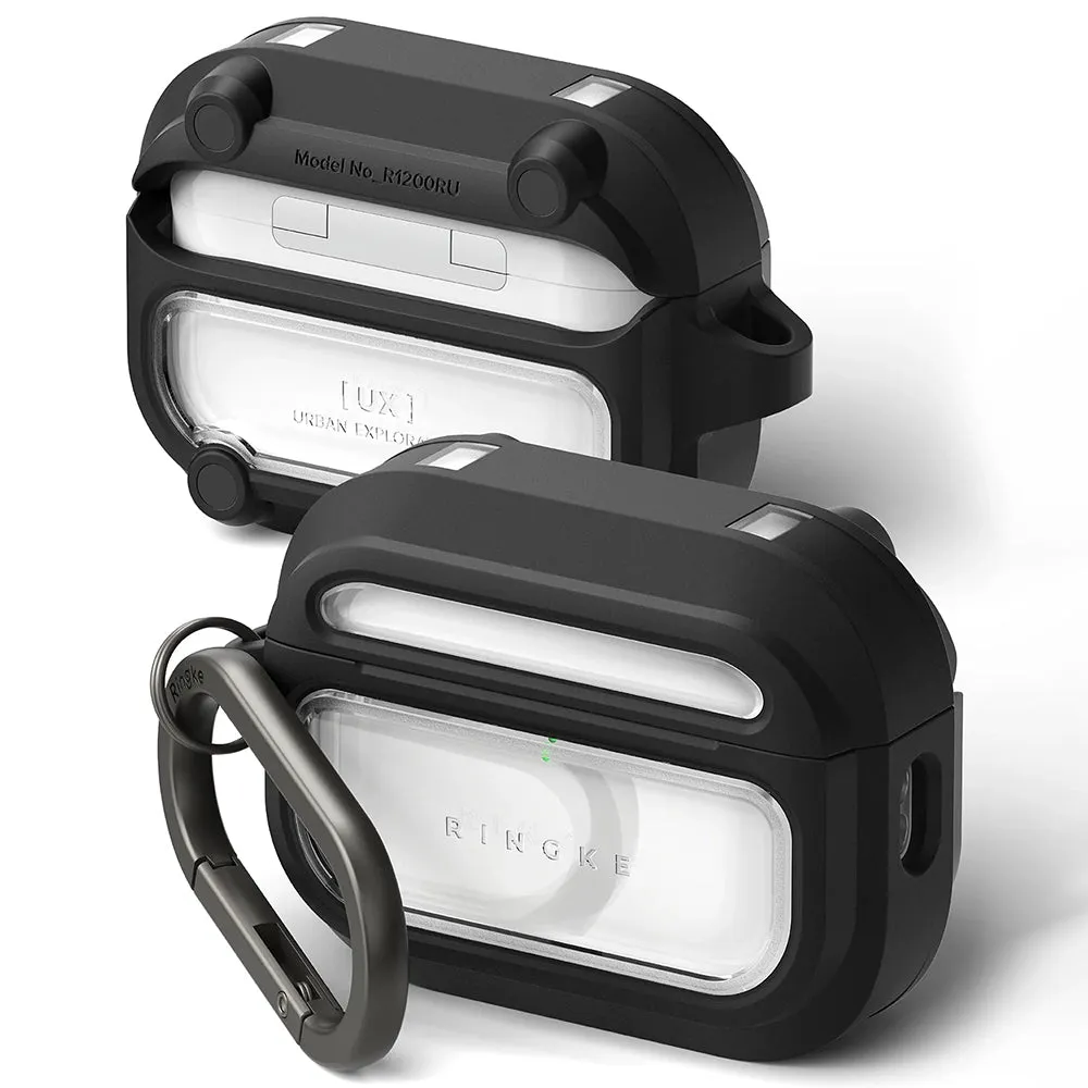 Custodia Ringke UX per Apple AirPods Pro 3, Trasparente - immagine 1