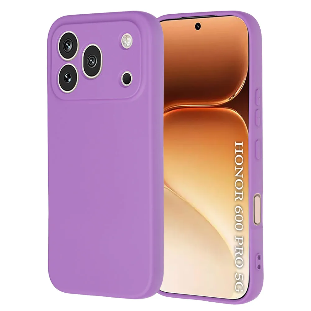 Custodia per Honor 600 Pro, Techsuit, SoftFlex, Viola - immagine 1