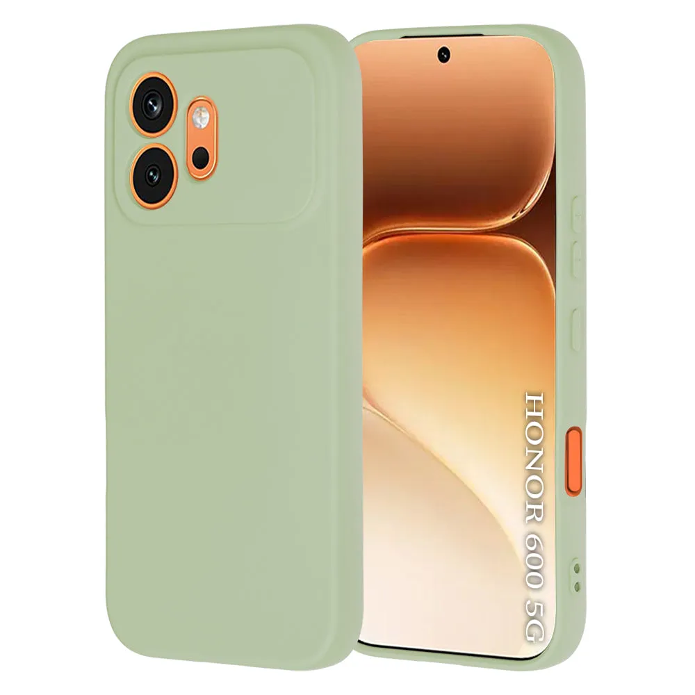 Custodia per Honor 600, Techsuit, SoftFlex, Verde Chiaro - immagine 1