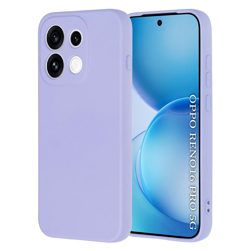 Custodia per Oppo Reno16 Pro, Techsuit, SoftFlex, Viola Chiaro - immagine 1