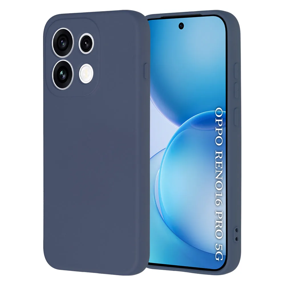 Custodia per Oppo Reno16 Pro, Techsuit, SoftFlex, Blu Navy - immagine 1
