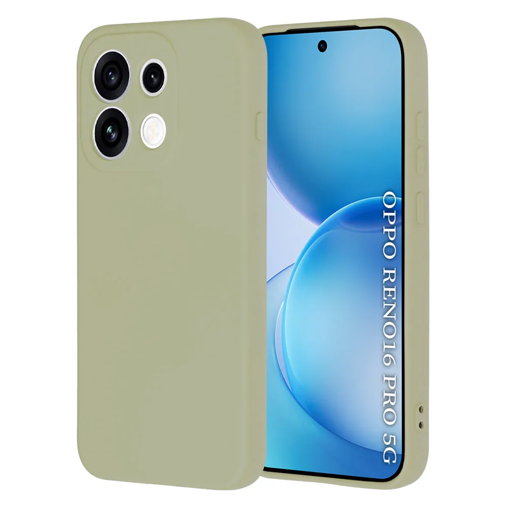 Custodia per Oppo Reno16 Pro, Techsuit, SoftFlex, Matcha - immagine 1
