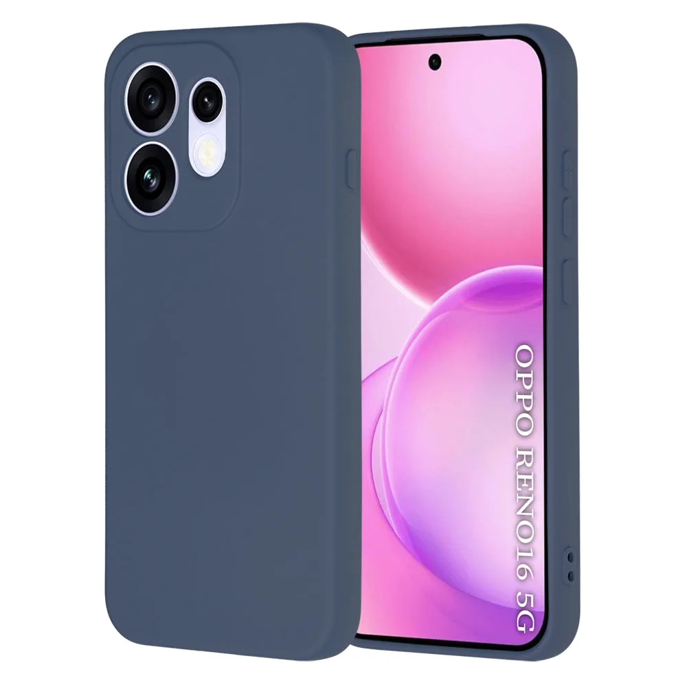 Custodia per Oppo Reno16, Techsuit, SoftFlex, Blu Navy - immagine 1