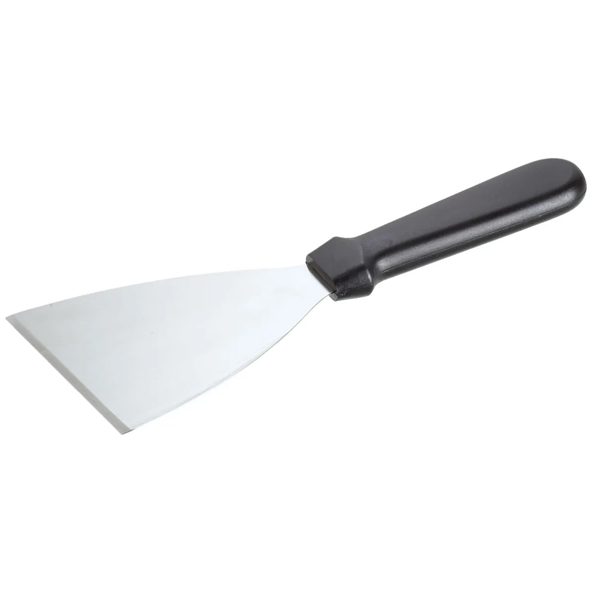 PULSIVA Spatola da cucina Basic; lunghezza lama 10 cm, 24.5x11.8 cm (LxL); argento/nero - immagine 1